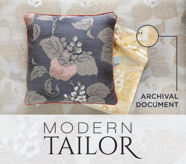 From The Archive: Modern Tailor Collection