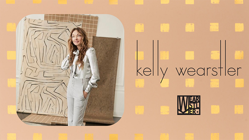 Kelly Wearstler's wide offering of geometric designs both stand ou...
