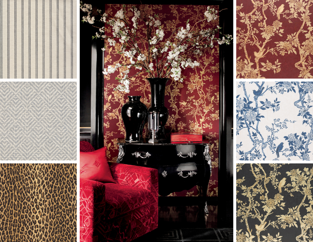 Ralph Lauren Home  Designer Wallcoverings and Fabrics