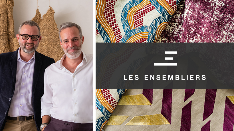 New Wallpaper And Fabric From Les Ensembliers