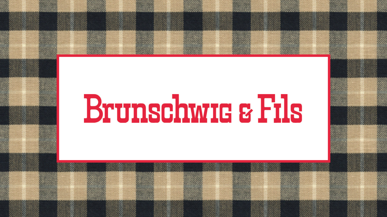 Iconic Plaid Pattern Is Home At Brunschwig & Fils Showroom